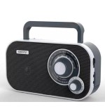 Adler cr 1140b radio portátil analógica gris