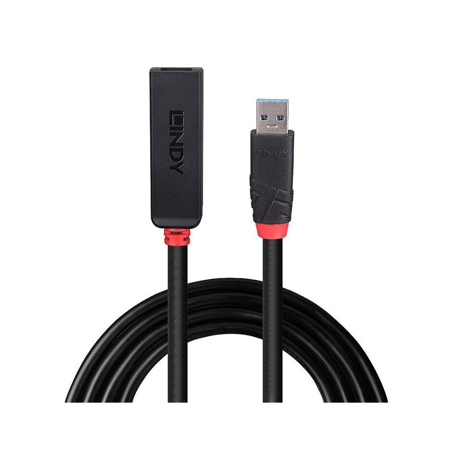Cable 15m usb 3.0 active extension slim
