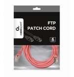 Gembird cable de red kat.6 ftp 3m pink