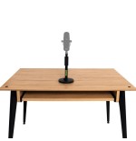 Soporte shure sh-desktop1 para micrófono de escritorio