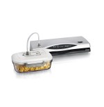Magic vac futura sellador al vacío negro, blanco 800 mbar