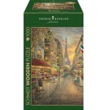 Rompecabezas de madera de schmidt spiele thomas kinkade studios el pintoresco parís