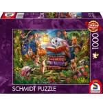 Puzzle schmidt spiele historias del bosque de noche  1000 piezas 59779