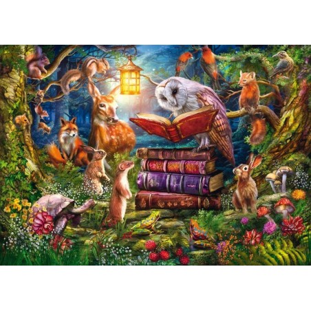 Puzzle schmidt spiele historias del bosque de noche  1000 piezas 59779