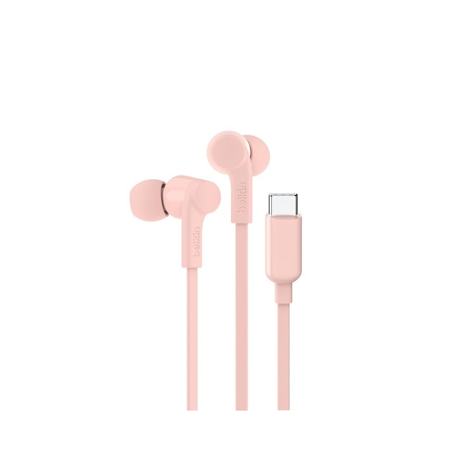 Cable para auriculares internos belkin rockstar, usb-c, rosa g3h0002hqpkv2