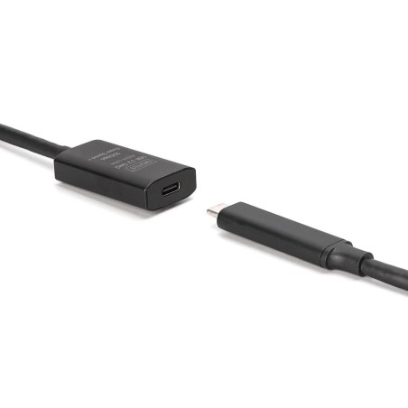Cable digitus active usb 3.2 gen2 10g extension , usb-c - usb-c, 5 m, black