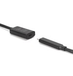 Cable digitus active usb 3.2 gen2 10g extension , usb-c - usb-c, 5 m, black