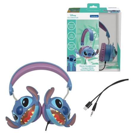 Auriculares plegables stitch disney