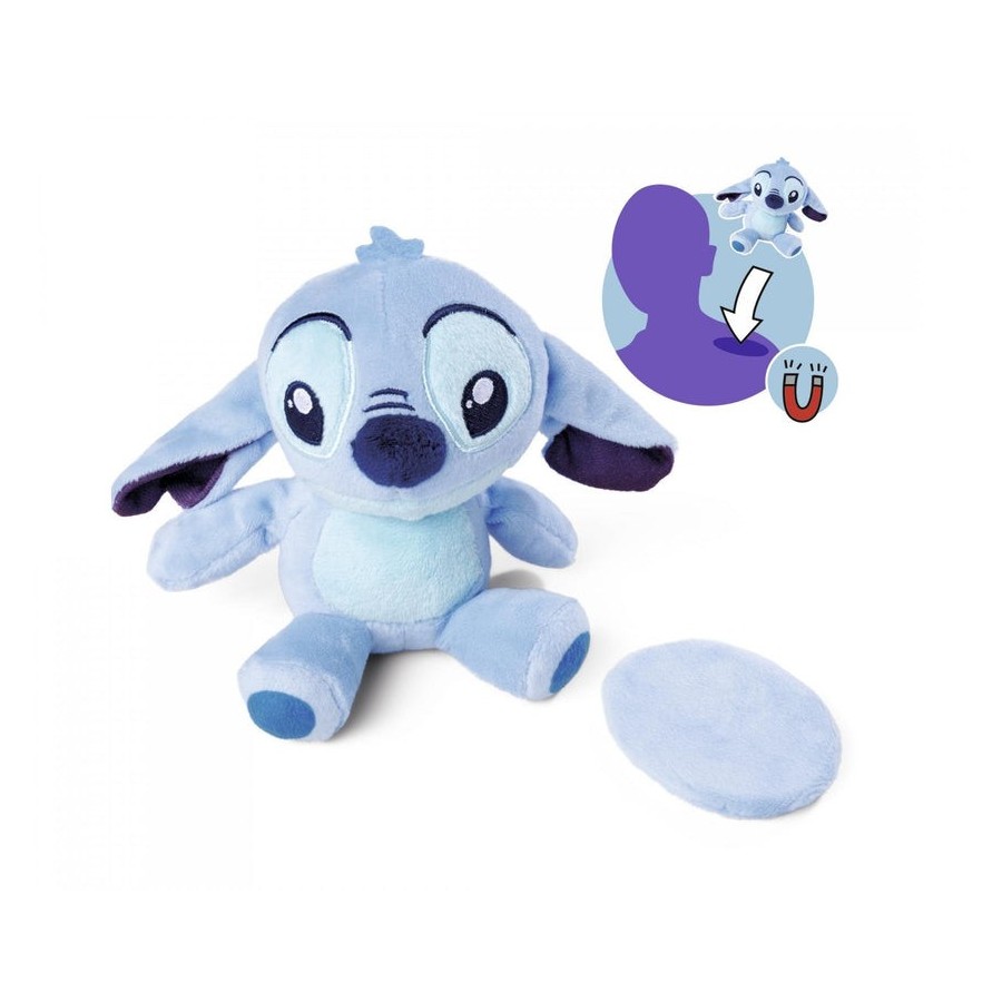 Peluche hombro stitch disney 12cm