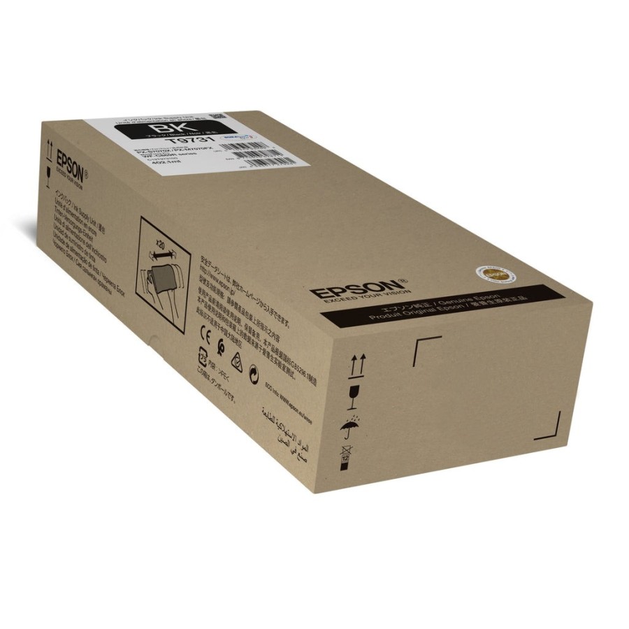 Tinta original epsonâ t9731 402.1 ml tamaño xl negro   para workforce pro wf-c869r, wf-c869rd3twfc, wf-c869rdtwf, wf-c869rdtwfc