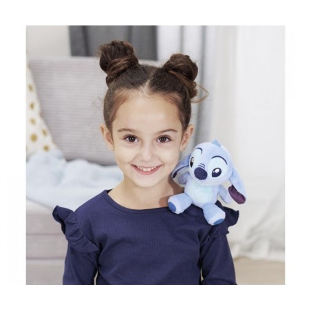 Peluche hombro stitch disney 12cm