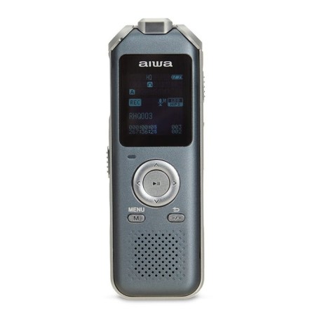 Aiwa dvr-m700 azul grabadora de voz digital 16gb