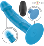 Intense - phoebe vibrador realístico 10 vibraciones azul control remoto