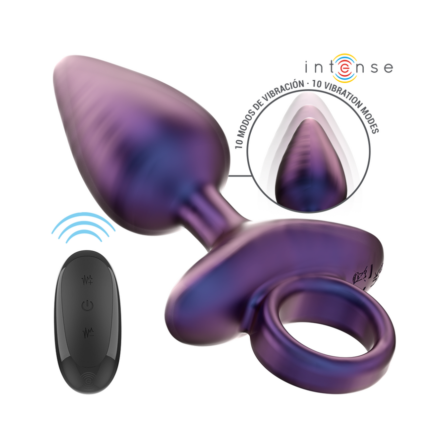 Intense - michael plug anal vibrador modelo 2 control remoto