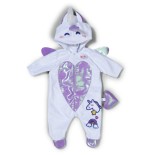 Zapf creation baby born® traje unicornio 43cm, accesorios para muñecas   838266
