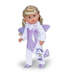 Zapf creation baby born® traje unicornio 43cm, accesorios para muñecas   838266