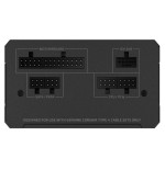 Fuente de alimentación corsair rm650e 2024 negra, 4x pcie, gestión de cables, 650 vatios cp-9020302-eu