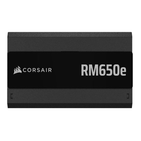 Fuente de alimentación corsair rm650e 2024 negra, 4x pcie, gestión de cables, 650 vatios cp-9020302-eu