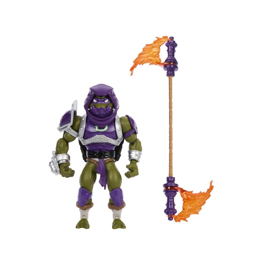 Figura de juguete mattel masters of the universe origins tortugas de grayskull donatello   jbm98
