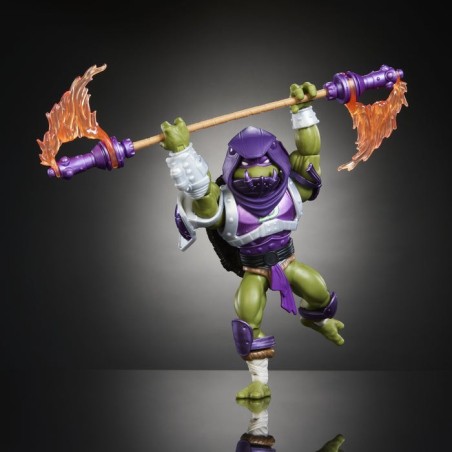 Figura de juguete mattel masters of the universe origins tortugas de grayskull donatello   jbm98
