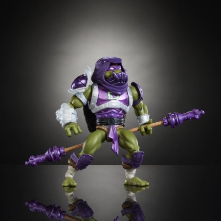 Figura de juguete mattel masters of the universe origins tortugas de grayskull donatello   jbm98