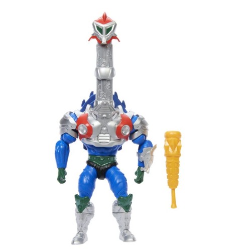 Figura de juguete mattel masters of the universe origins turtles of grayskull mekaneck   jbn00