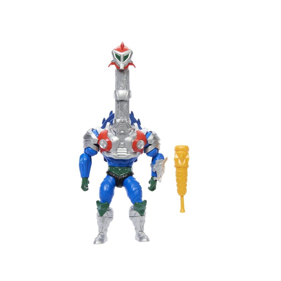 Figura de juguete mattel masters of the universe origins turtles of grayskull mekaneck   jbn00