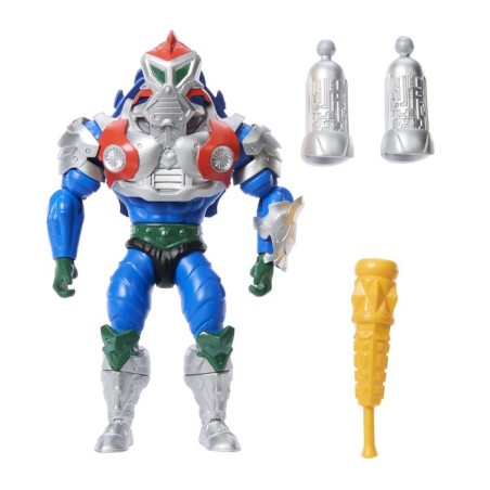 Figura de juguete mattel masters of the universe origins turtles of grayskull mekaneck   jbn00