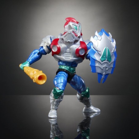 Figura de juguete mattel masters of the universe origins turtles of grayskull mekaneck   jbn00