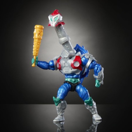 Figura de juguete mattel masters of the universe origins turtles of grayskull mekaneck   jbn00