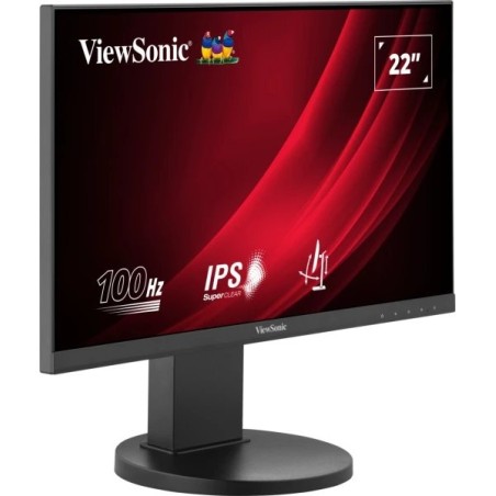 Monitor viewsonic vg2208a led  22", negro, fullhd, ips, hub usb, panel 100hz vg2208a