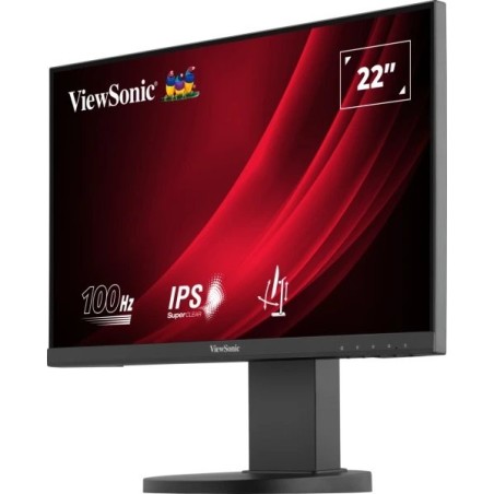 Monitor viewsonic vg2208a led  22", negro, fullhd, ips, hub usb, panel 100hz vg2208a