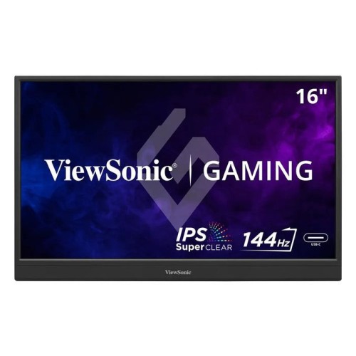 Monitor gaming viewsonic  16"  usb-c vx1654 negro