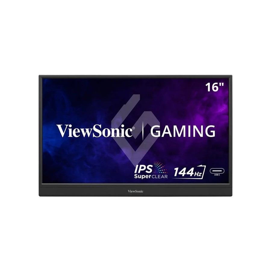 Monitor gaming viewsonic  16"  usb-c vx1654 negro
