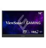 Monitor gaming viewsonic  16"  usb-c vx1654 negro