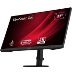Monitor 27"viewsonic vg2709-2k-mhdu-2, led , negro, qhd, ips, usb-c, concentrador usb, panel de 100hz vg2709-2k-mhdu-2