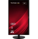 Monitor 27"viewsonic vg2709-2k-mhdu-2, led , negro, qhd, ips, usb-c, concentrador usb, panel de 100hz vg2709-2k-mhdu-2