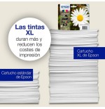 Tinta original epson 18xl multipack paquete de 4 xl negro, amarillo, cian, magenta