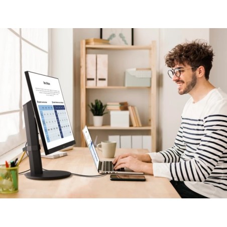 Monitor 27"viewsonic vg2709-2k-mhdu-2, led , negro, qhd, ips, usb-c, concentrador usb, panel de 100hz vg2709-2k-mhdu-2