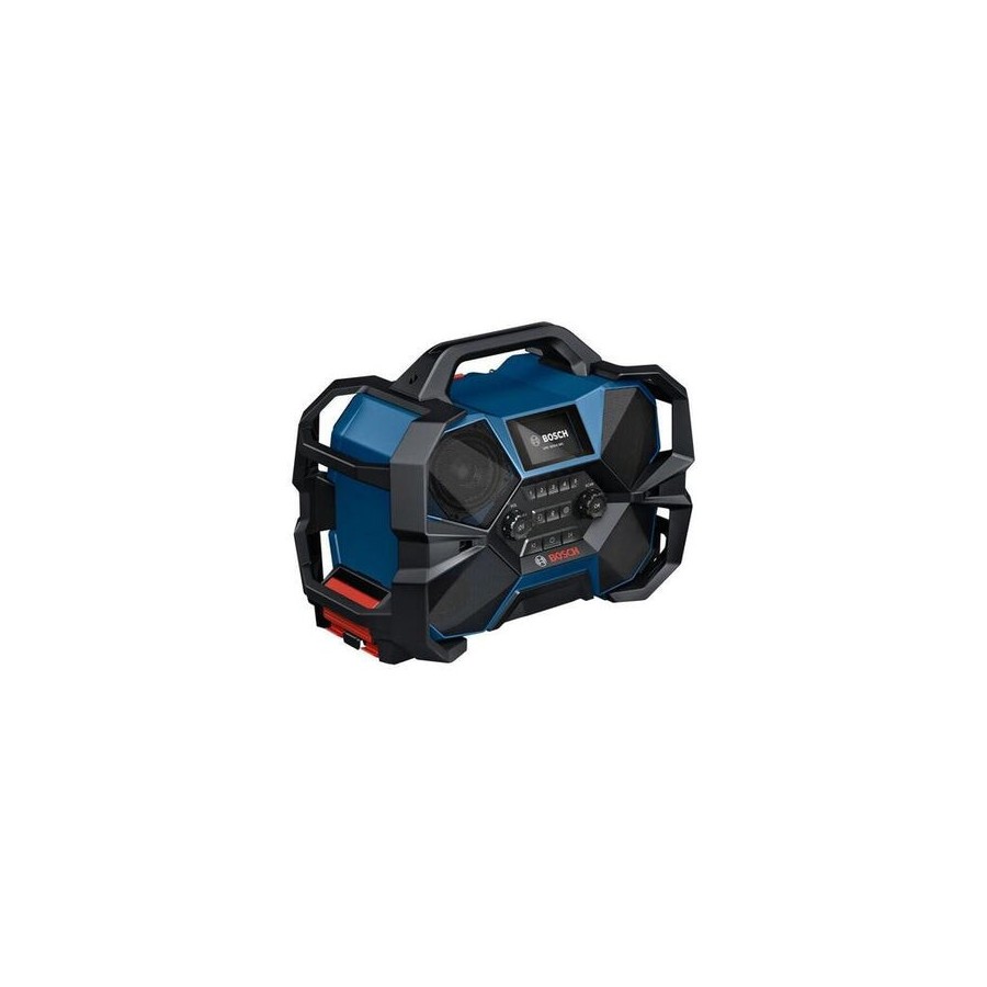 Bosch professional gpb 18vh-6 src, radio de obra azul negro, fm, dab+, aux, bluetooth 06014a6200