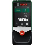 Bosch bricolaje y jardín telémetro láser advanceddistance 50c verde negro, alcance 50m, bluetooth 06036722z0