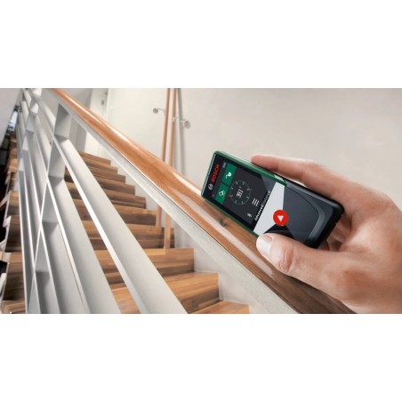 Bosch bricolaje y jardín telémetro láser advanceddistance 50c verde negro, alcance 50m, bluetooth 06036722z0