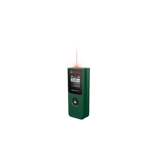 Bosch bricolaje y jardín telémetro láser easydistance 20 verde negro, alcance 20m 0603672az0
