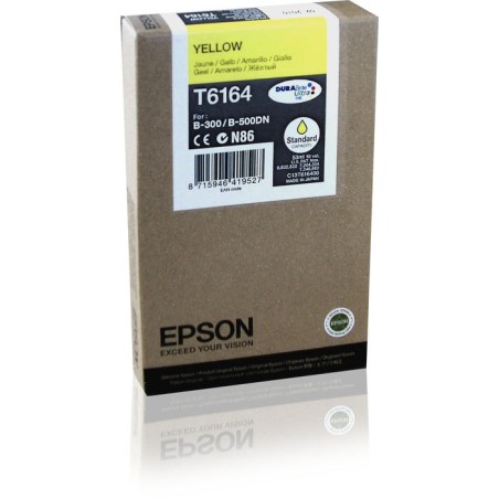 Tinta original epson t6164 amarillo