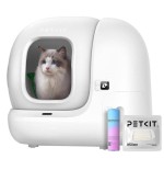 Arenero automático petkit pura max 2 basic kit - con tecnología xsecure - control app - capacidad extragrande