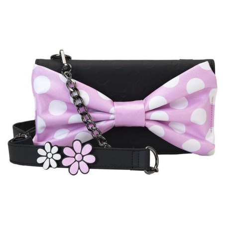Bolso bandolera floral rock the dots minnie disney loungefly