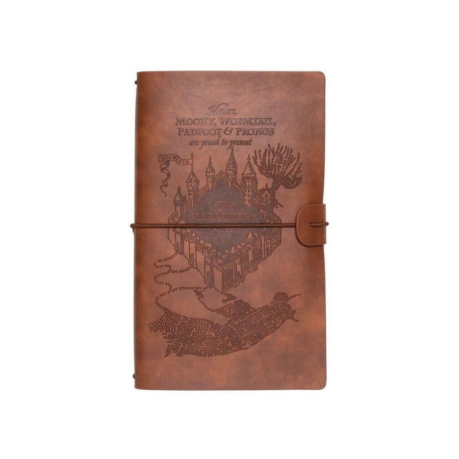 Cuaderno de viaje mapa merodeador harry potter