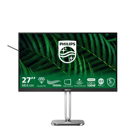 Monitor philips 27b2g5601 00  27" 2560x1440 100hz 2xhdmi dp usb dark gray
