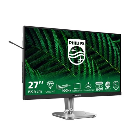 Monitor philips 27b2g5601 00  27" 2560x1440 100hz 2xhdmi dp usb dark gray
