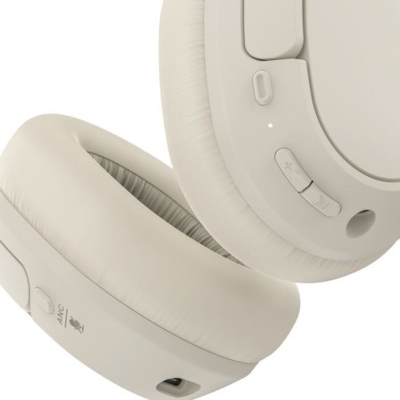 Auriculares belkin softform inalámbrica (anc) sable aud008hqsa